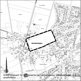 9 Aenderung FNP -Uebersichtsplan 9 Aenderung FNP -Uebersichtsplan © Stadt Sulingen