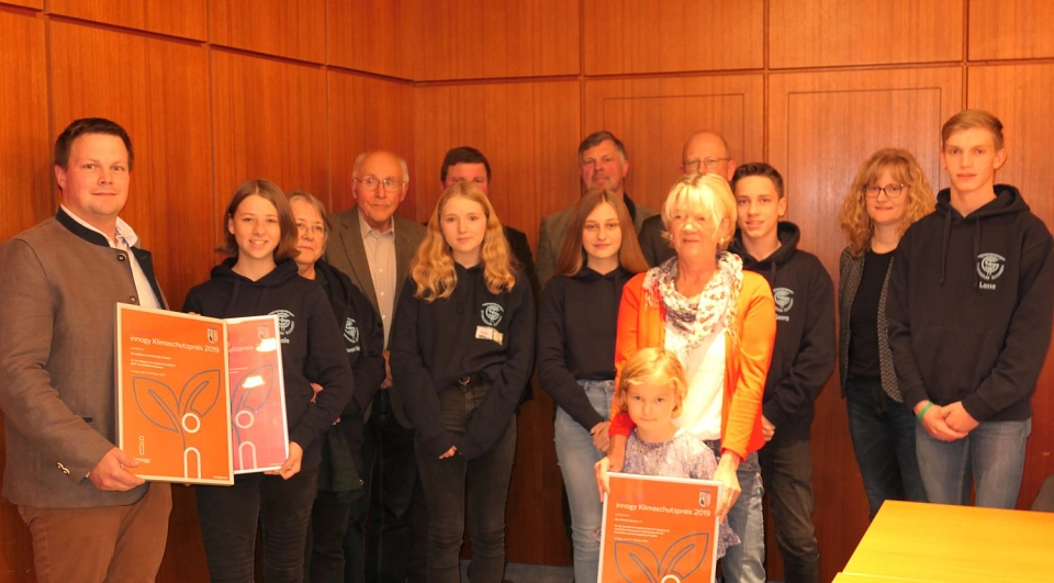 Übergabe innogy Klimaschutzpreis 2019 Übergabe innogy Klimaschutzpreis 2019 © Stadt Sulingen